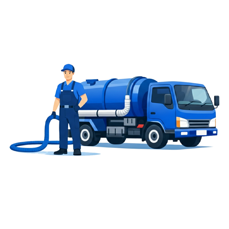 Pekerja sedot WC profesional
